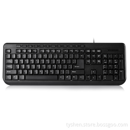 Computer Keyboard, Multimedia, USB Port (KB-105A)